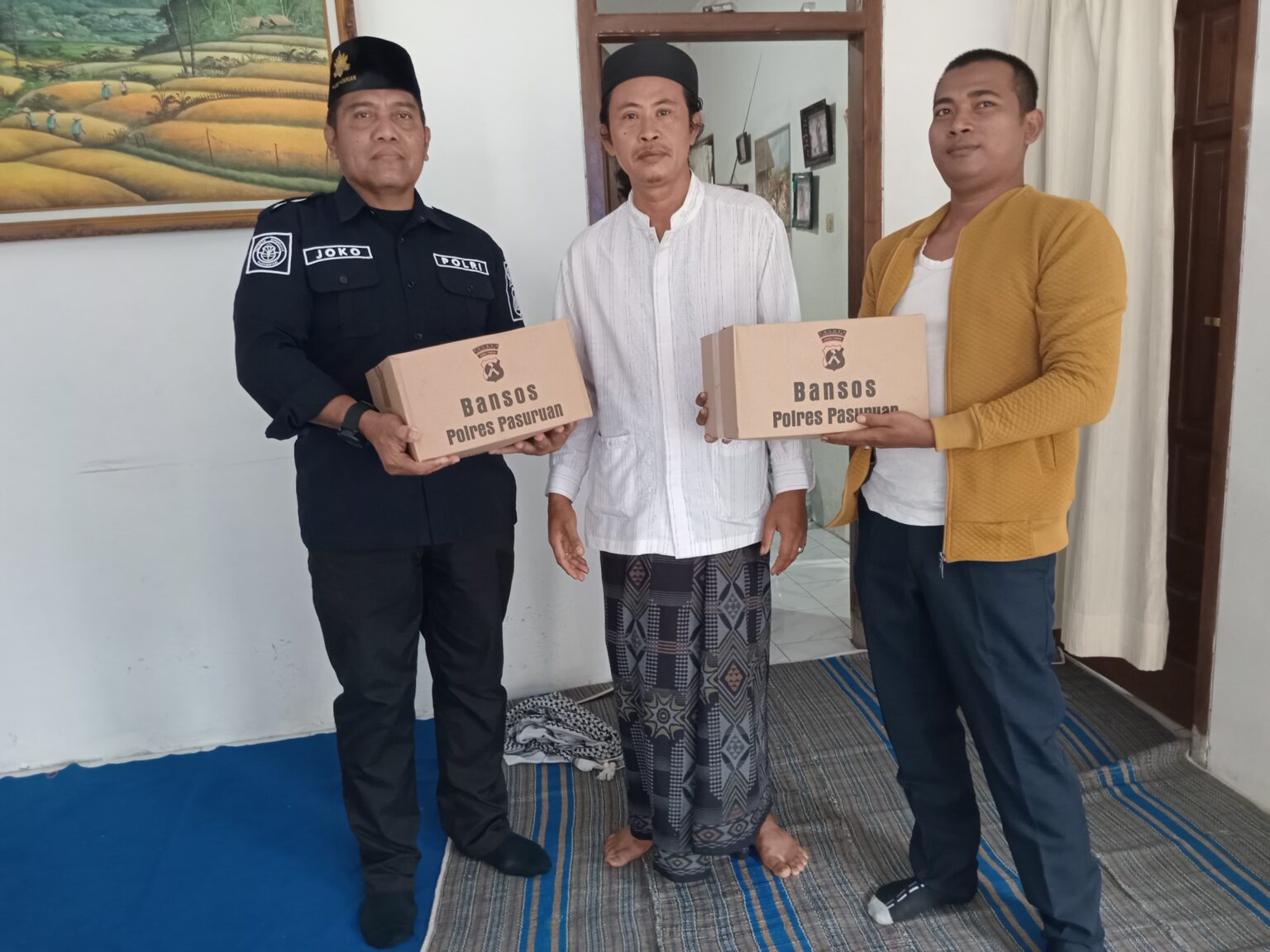 Polres Pasuruan dan Insan Media Bersatu dalam Duka: Lawatan Penuh Empati ke Rumah Duka Rekan Jurnalis